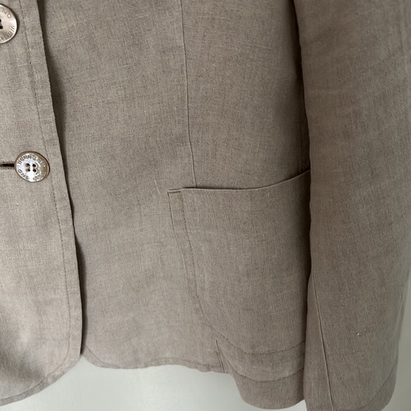 WEEKEND MAX MARA  LINEN JACKET - Picture 4 of 8